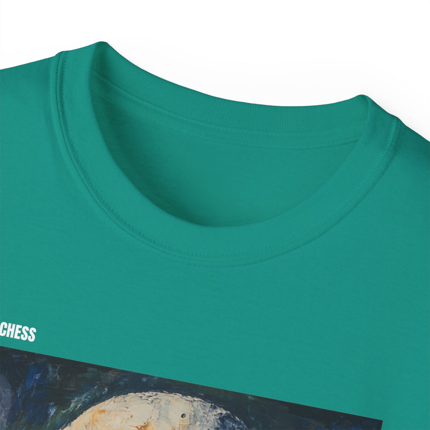 Moon Thinkers - Jade Green Chess T Shirt