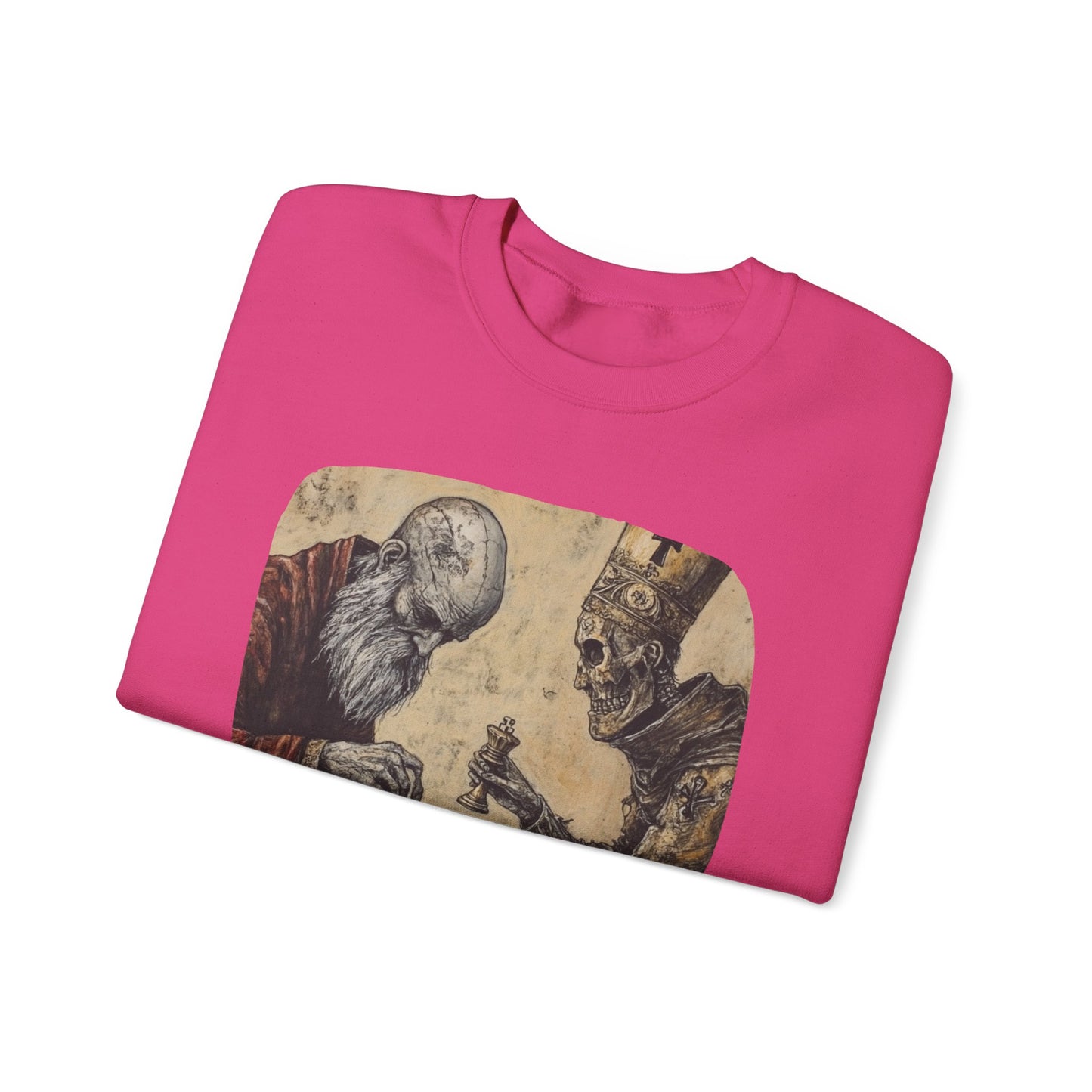 The Leaders Clash - Hot pink Chess Crewneck Sweater