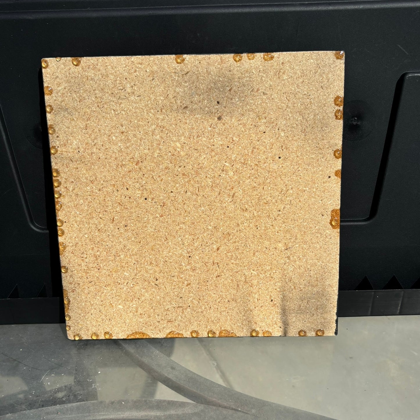 Cream Pattern - Resin Coated Chess Board