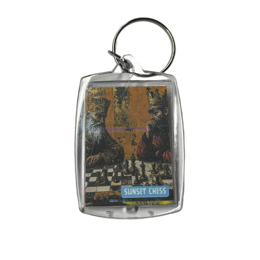 Old Kings - Chess  Photo Keychain
