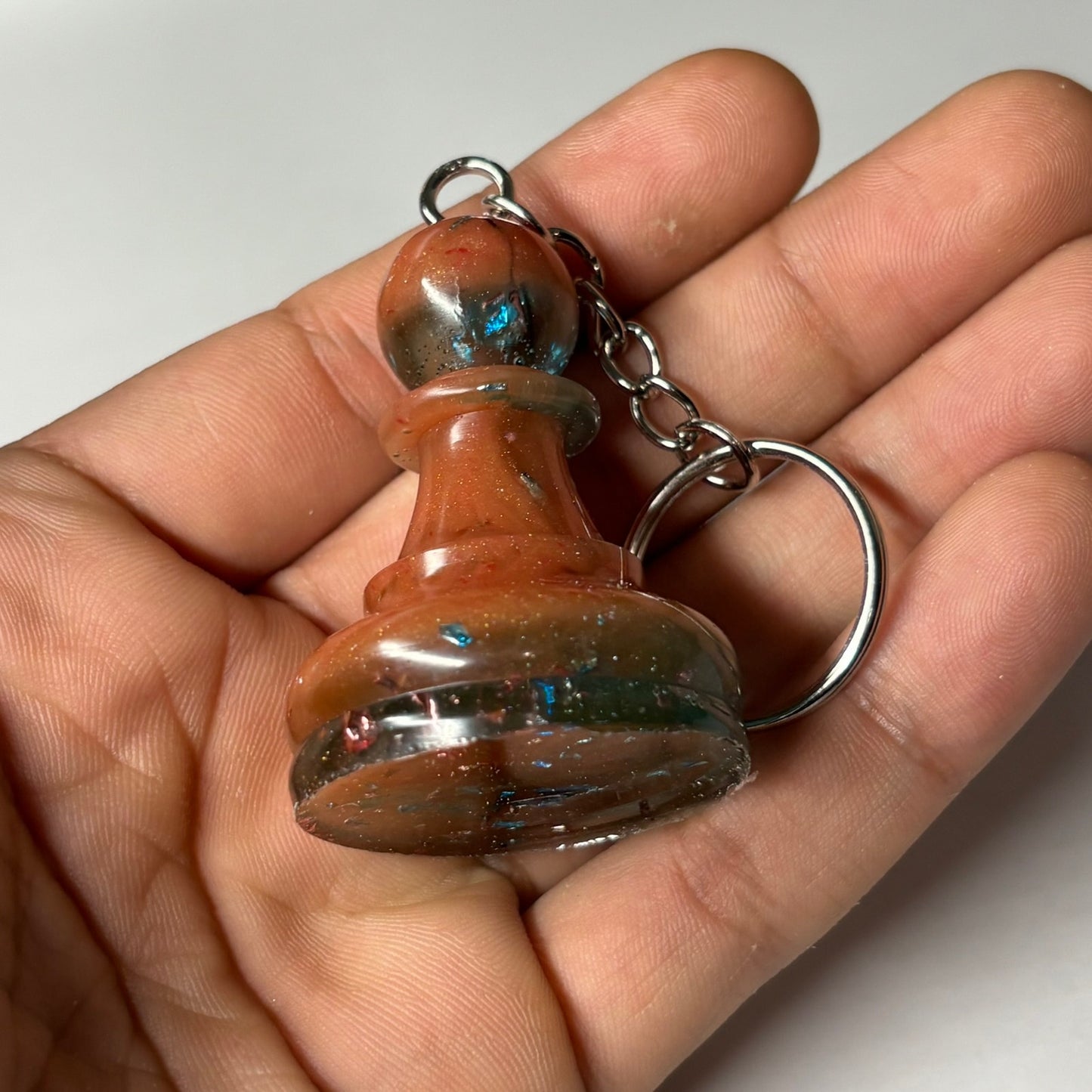 Luxury Pawn - Handmade Resin Keychain - Large Edition