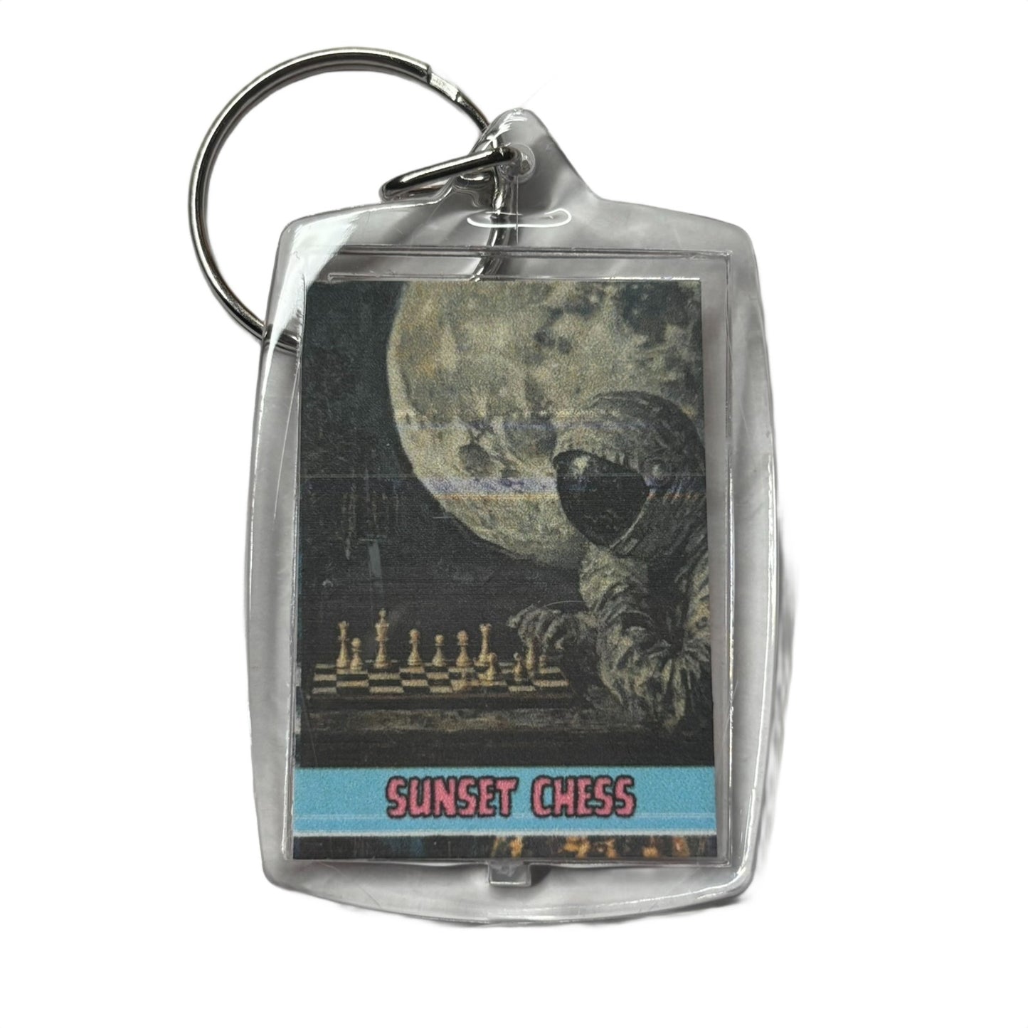 Space Mission - Chess  Photo Keychain