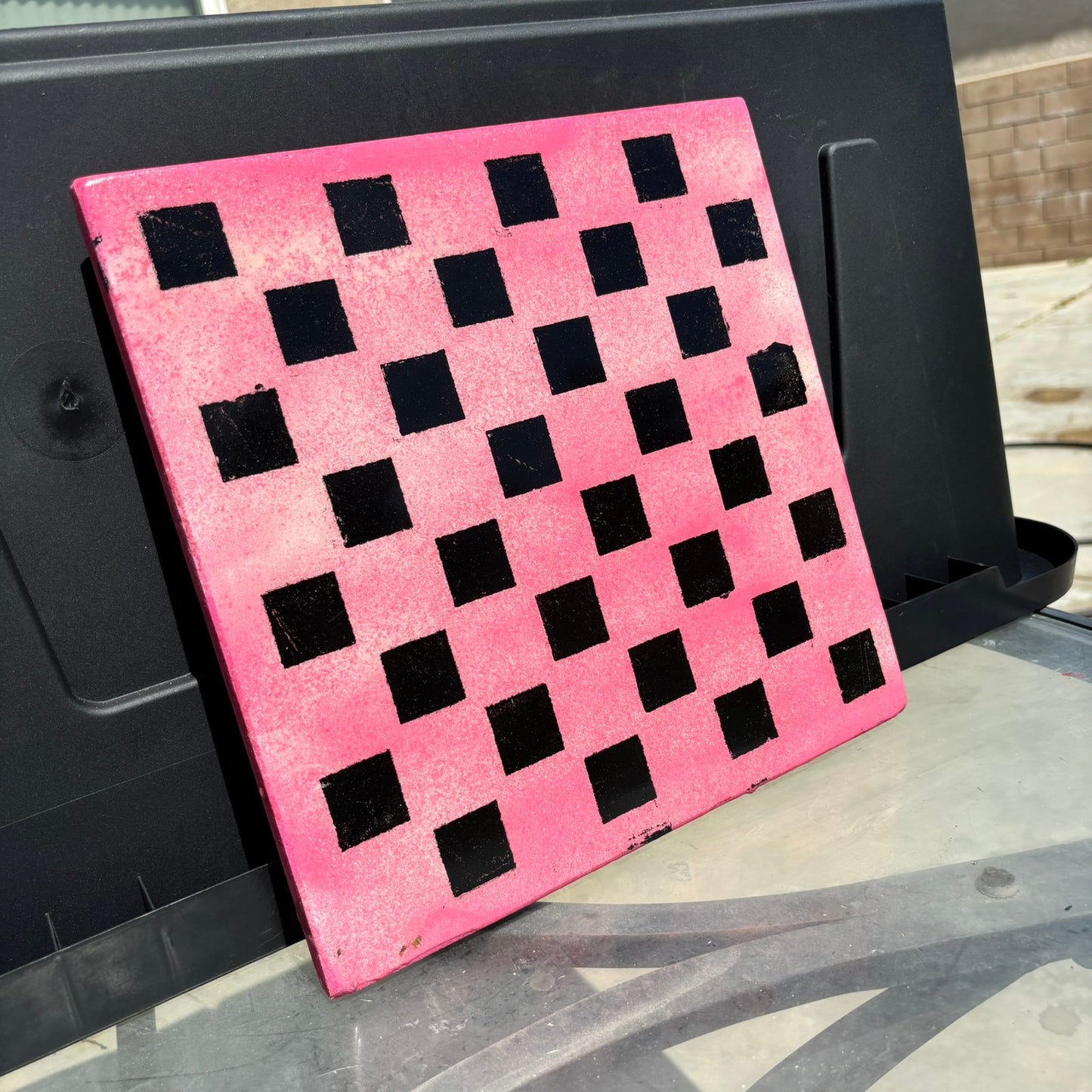 Speed Pink - Resin Coated Chess Board