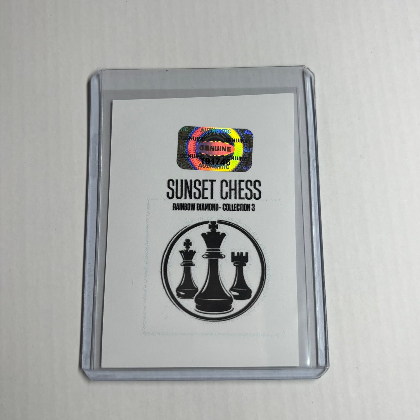 Rainbow Diamond Collection 3 Card #86 - Scrapbook Trading Card