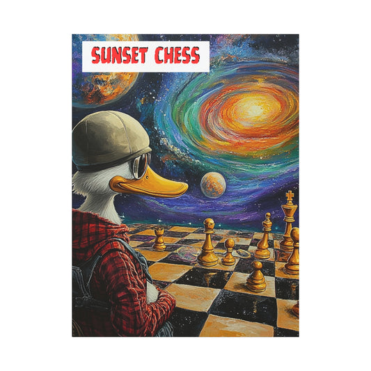 Duck Dynasty - Canvas Chess Print 36"x48"
