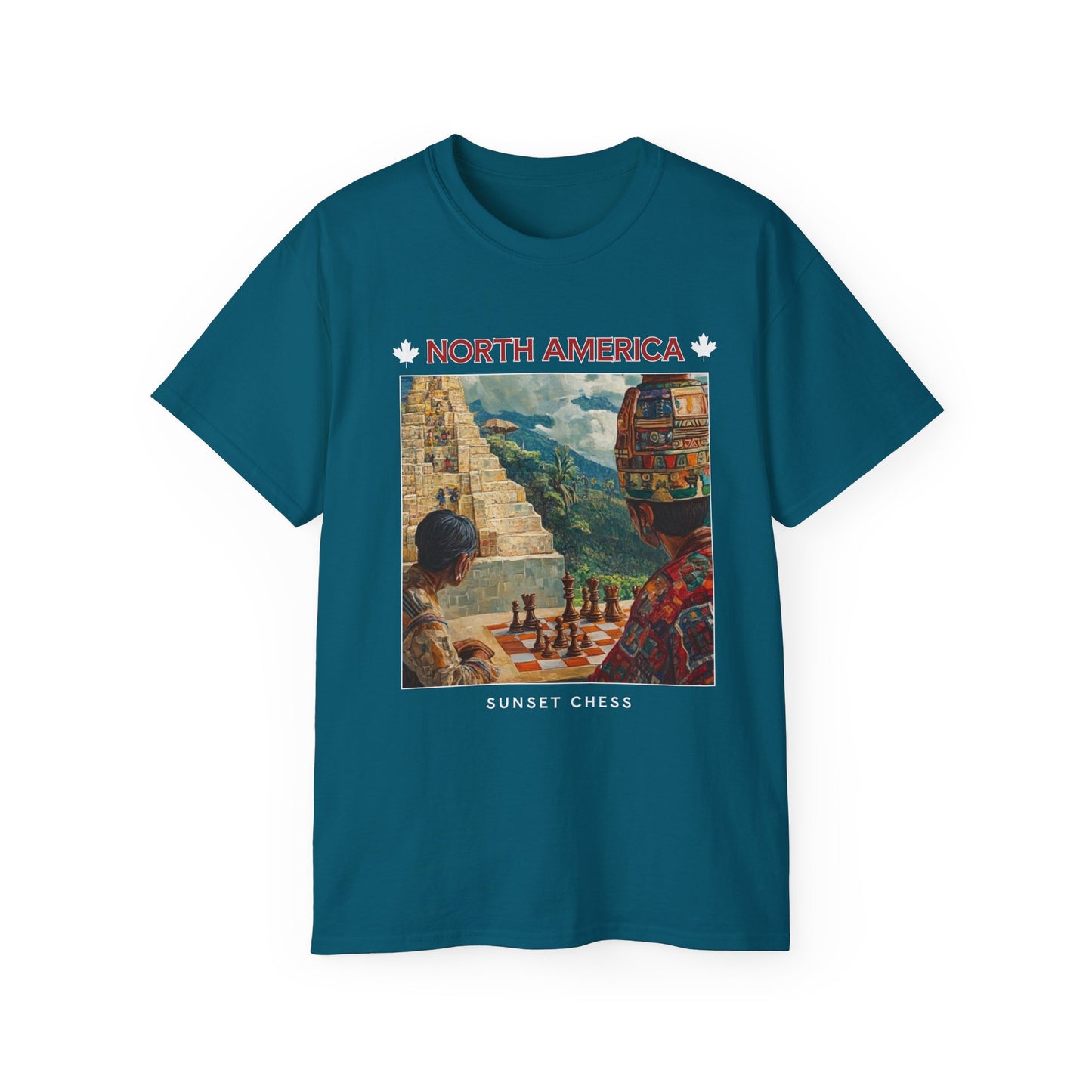 The Dangerous Game - Blue Chess T Shirt