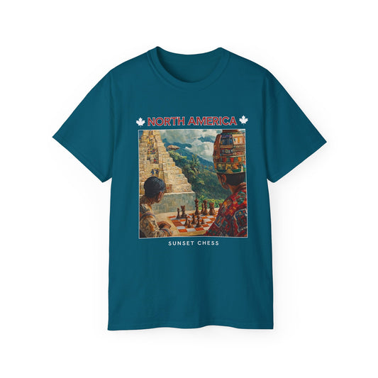 The Dangerous Game - Blue Chess T Shirt