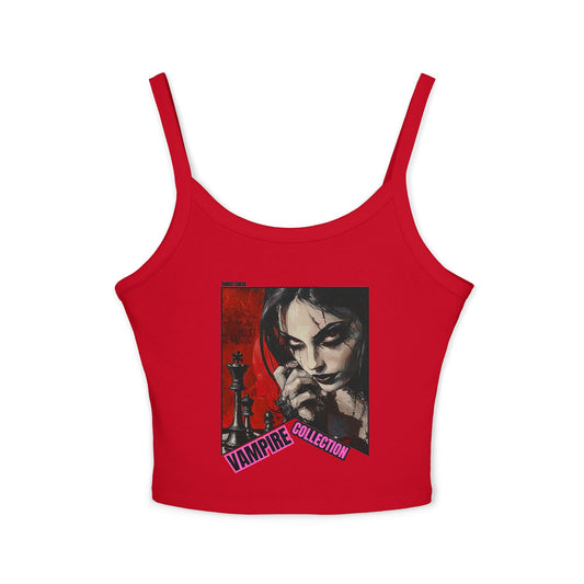 Vampire Girl - Women's Red Tank Top