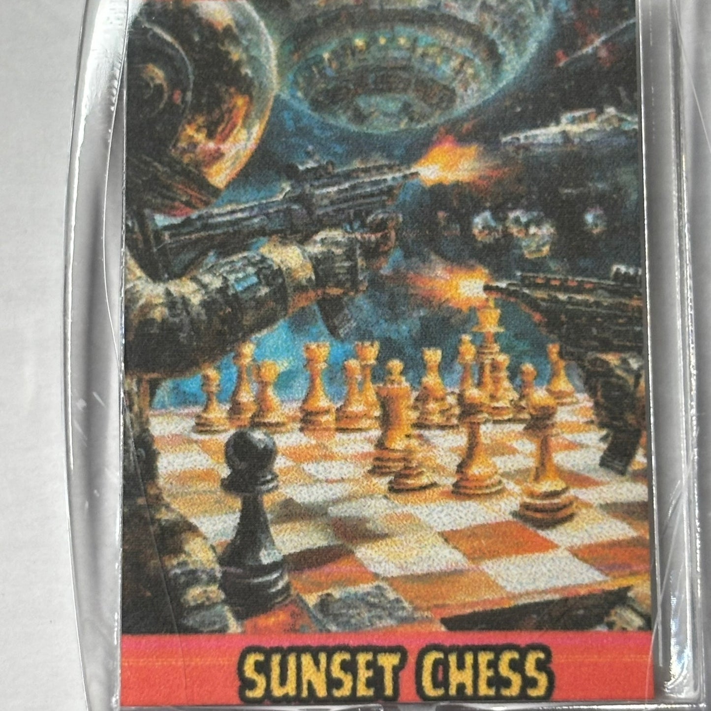 Space War - Chess  Photo Keychain