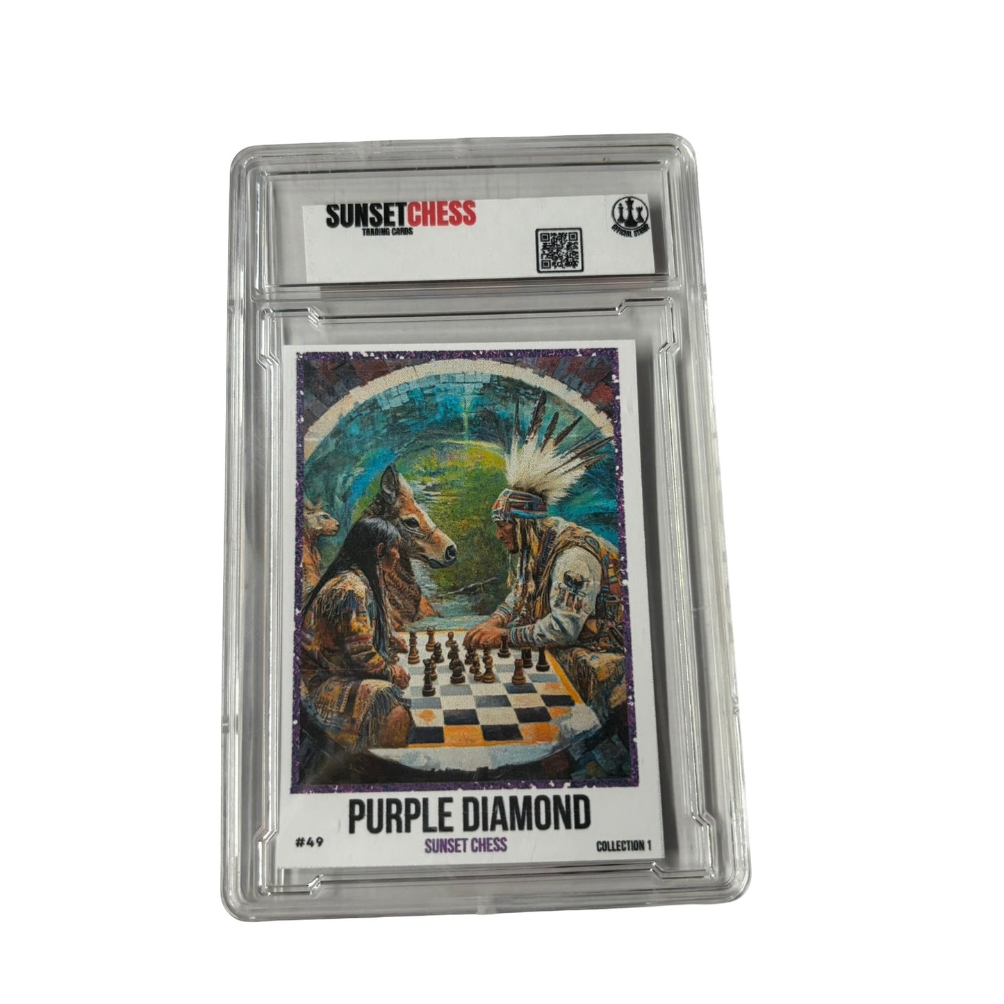 Purple Diamond Collection 1 - Premium Trading Card