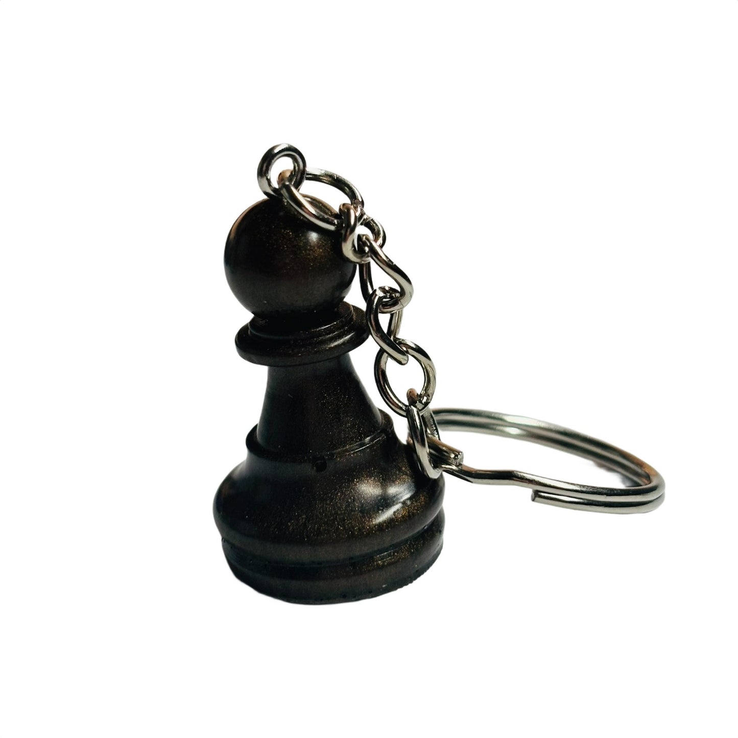Dark Green Pawn - Handmade Resin Keychain