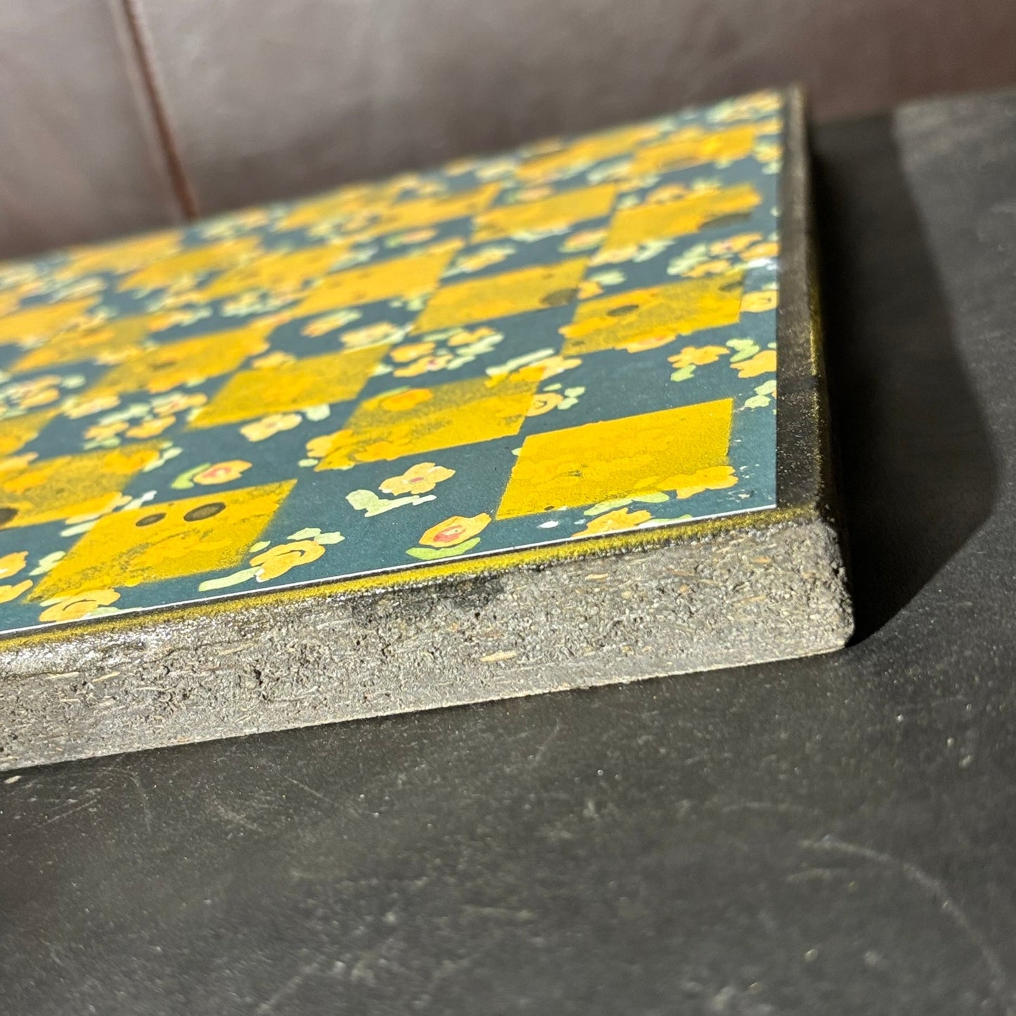 Sunflower Blue - Scrapbook Chess Board