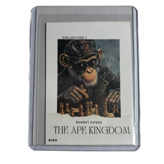The Ape Kingdom Collection 1 Card #100 - Scrapbook Trading Card