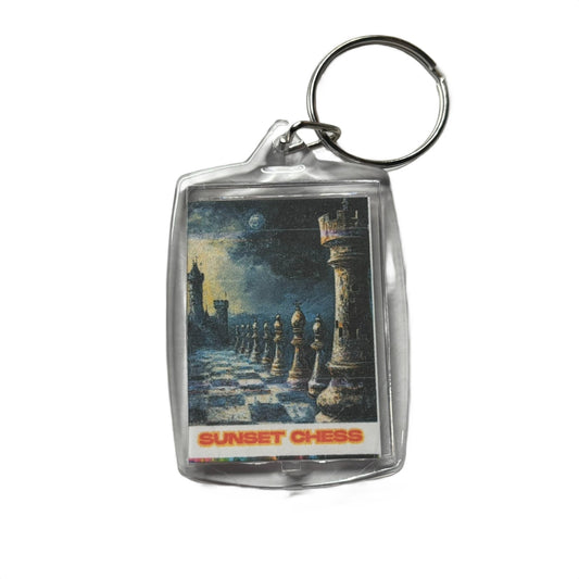 Dark Hall - Chess  Photo Keychain