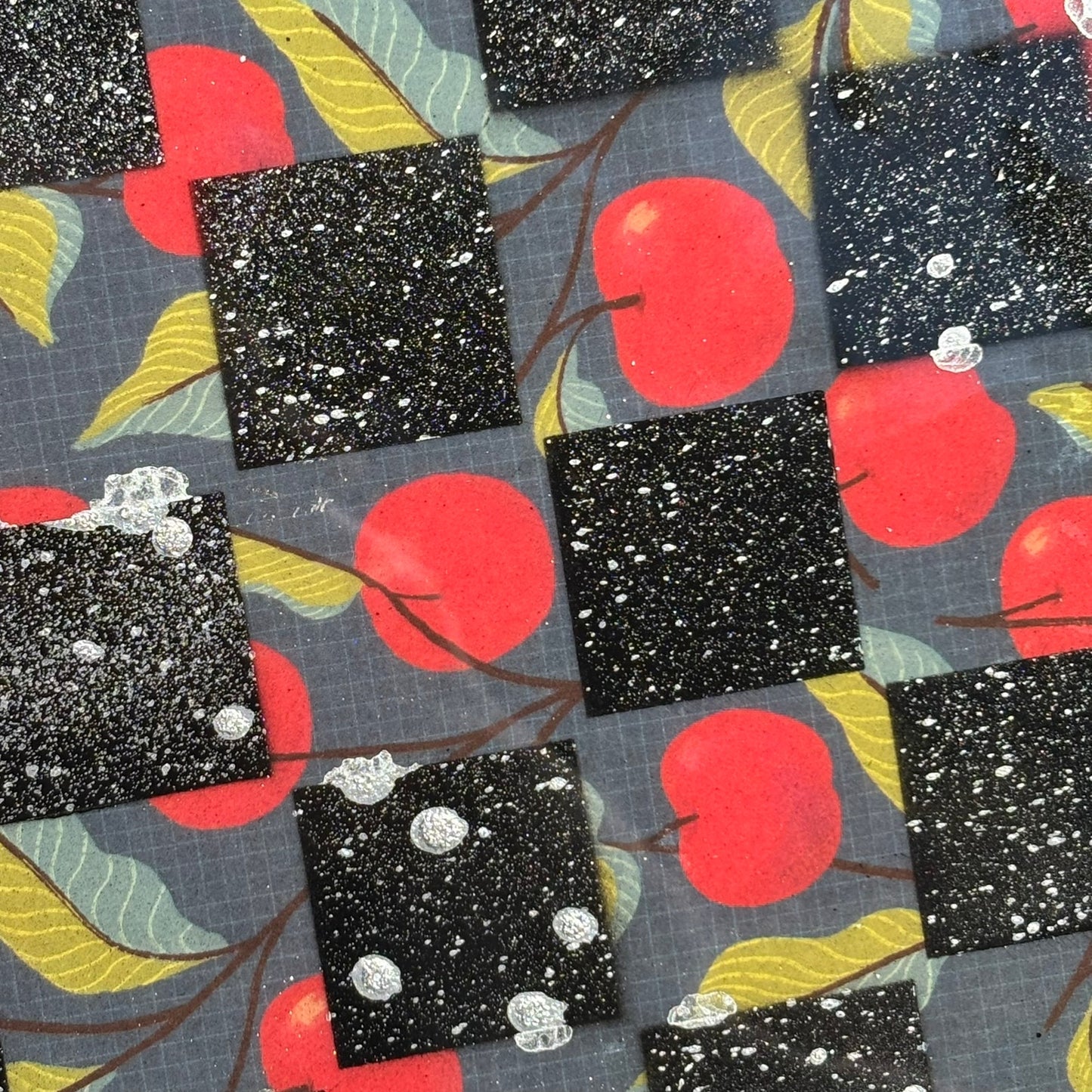 Cherry Red - Resin Coated Chess Board