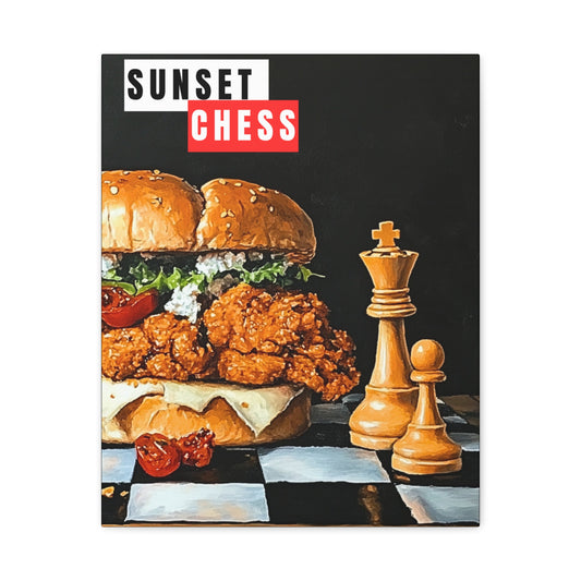 Order Up!! - Canvas Chess Print 16"x20"