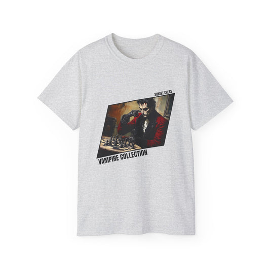 A Strategic Monster - Light Gray Chess T Shirt