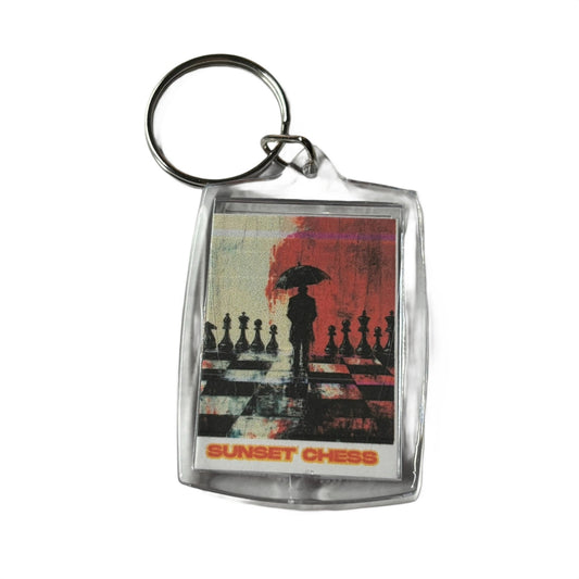 Rainy Hall - Chess  Photo Keychain
