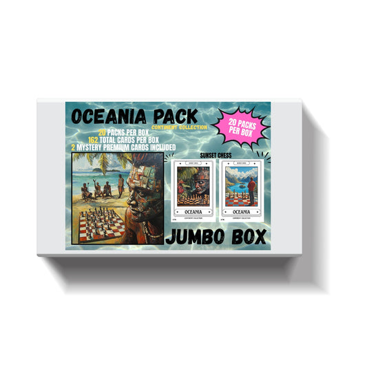 Oceania Edition - Jumbo Box Pack - Chess Trading Cards