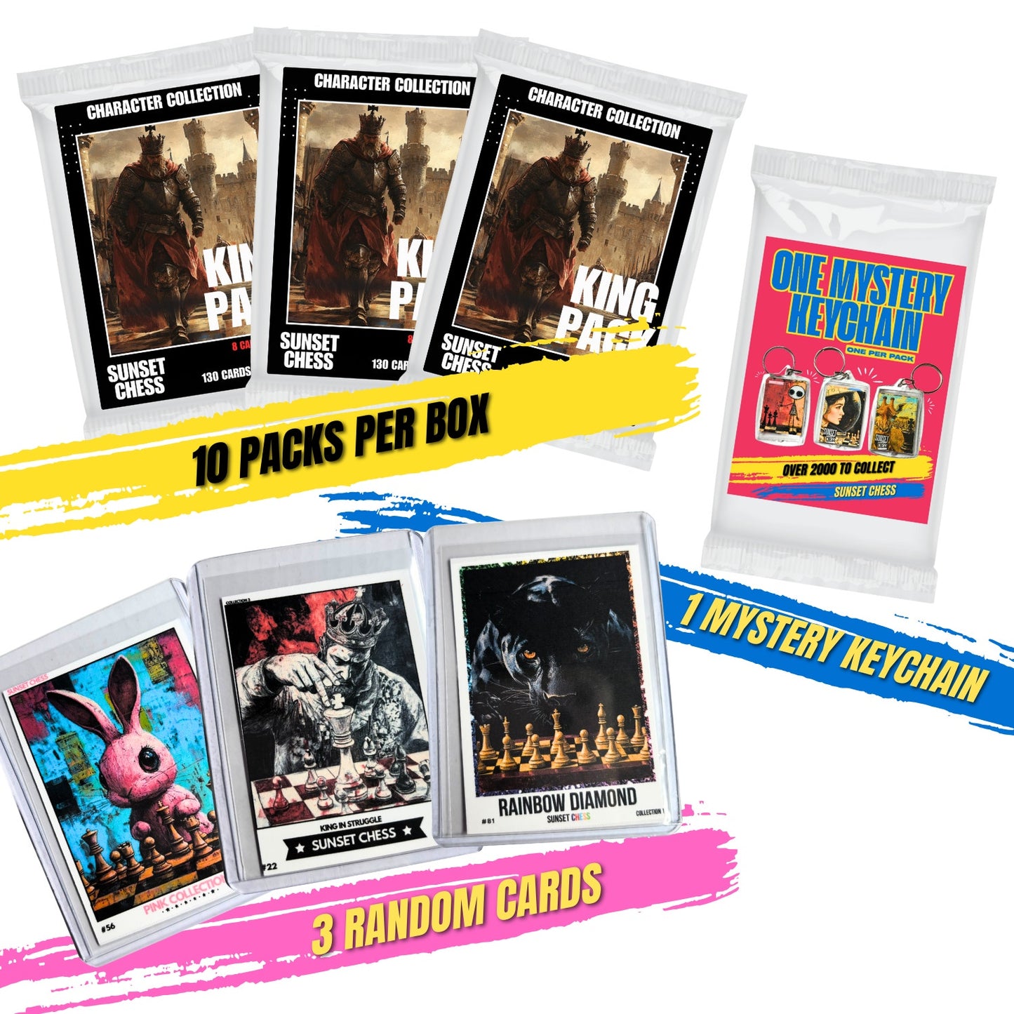 King Edition Trading Cards - Mini Box Collection