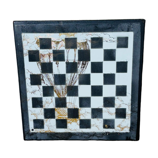 Golden Skies - Scrapbook Chess Board