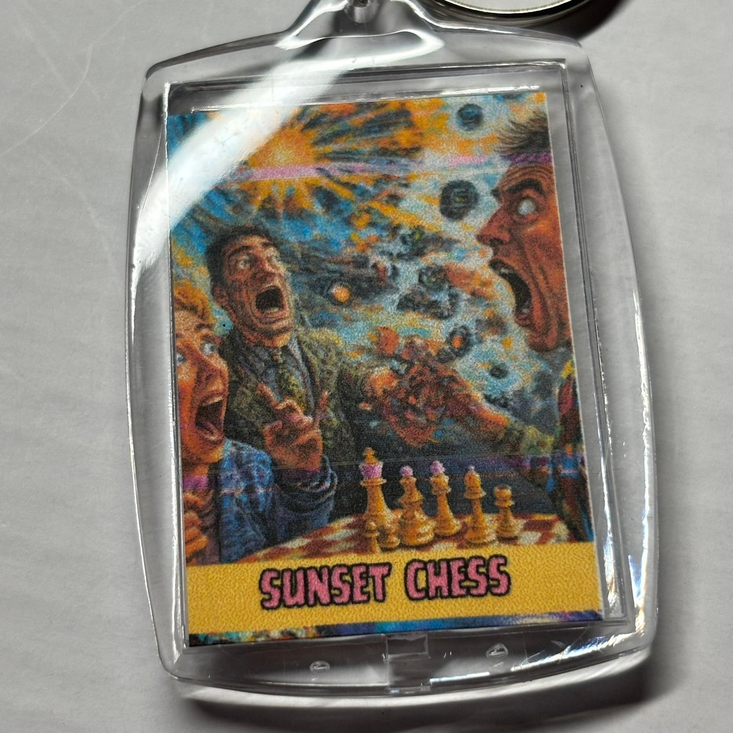 Surprise - Chess  Photo Keychain