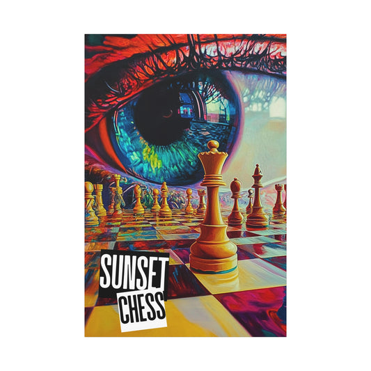 Eye of The Beholder - Canvas Chess Print 40"x60"