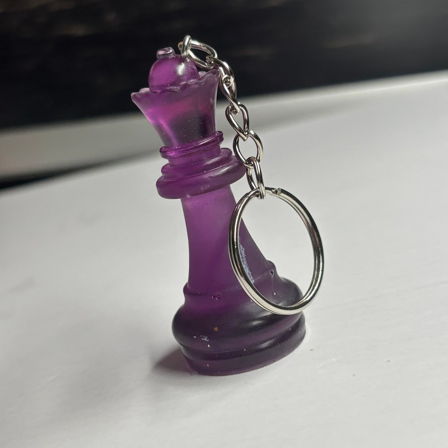 Haze Purple Queen - Handmade Resin Keychain
