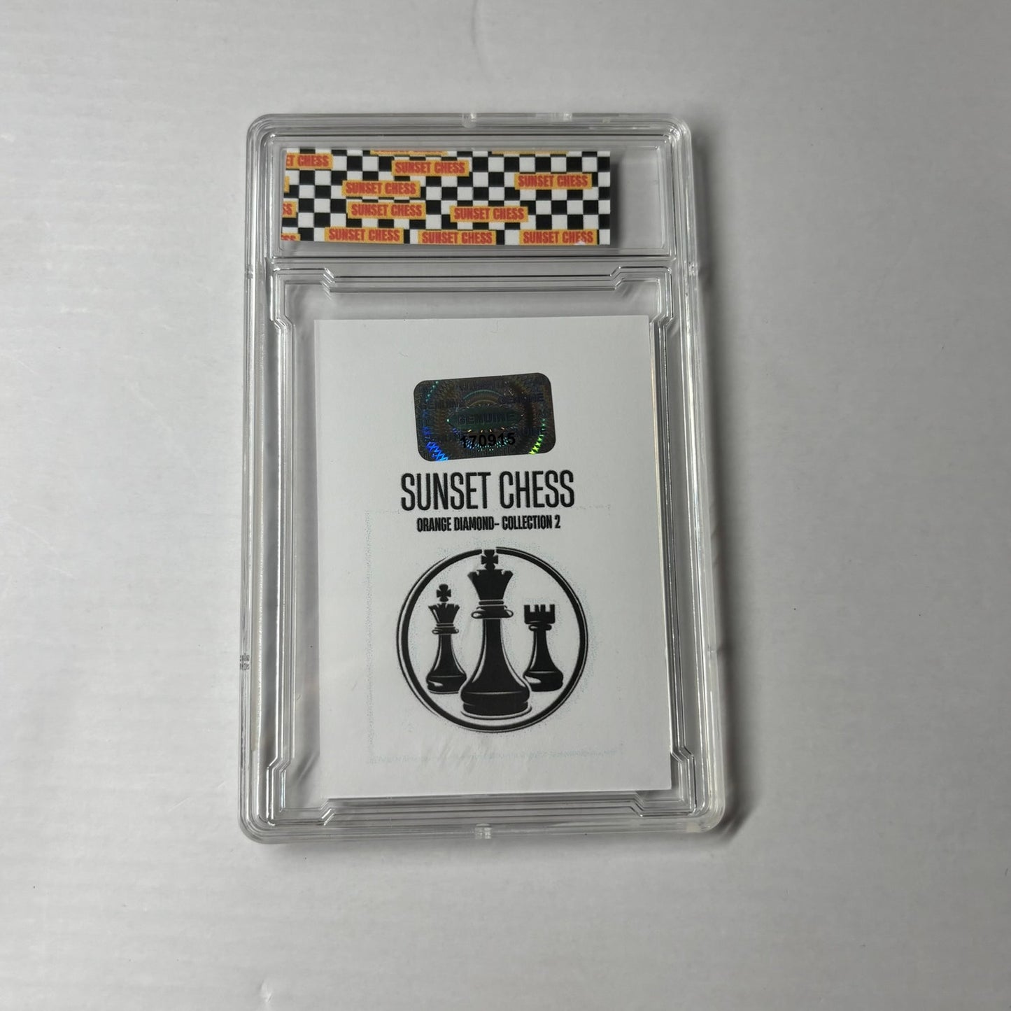 Orange Diamond Collection 2 - Premium Trading Card