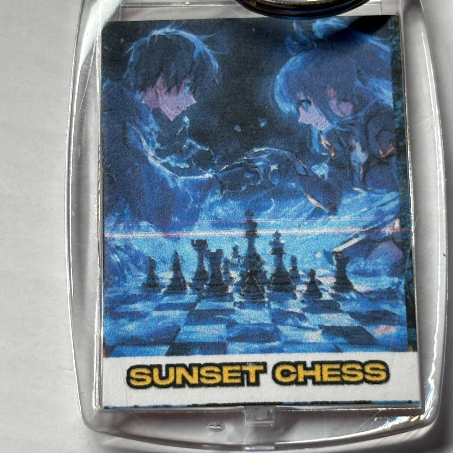 Anime Battle - Chess  Photo Keychain