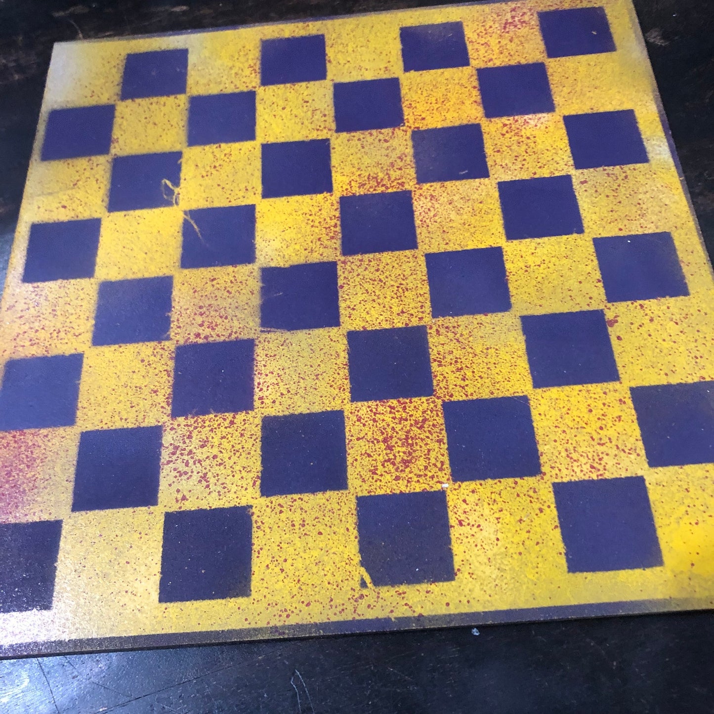 Royal Yellow - Painted Chess Set