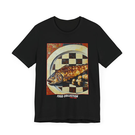 Fishy Chess - Black Chess T Shirt