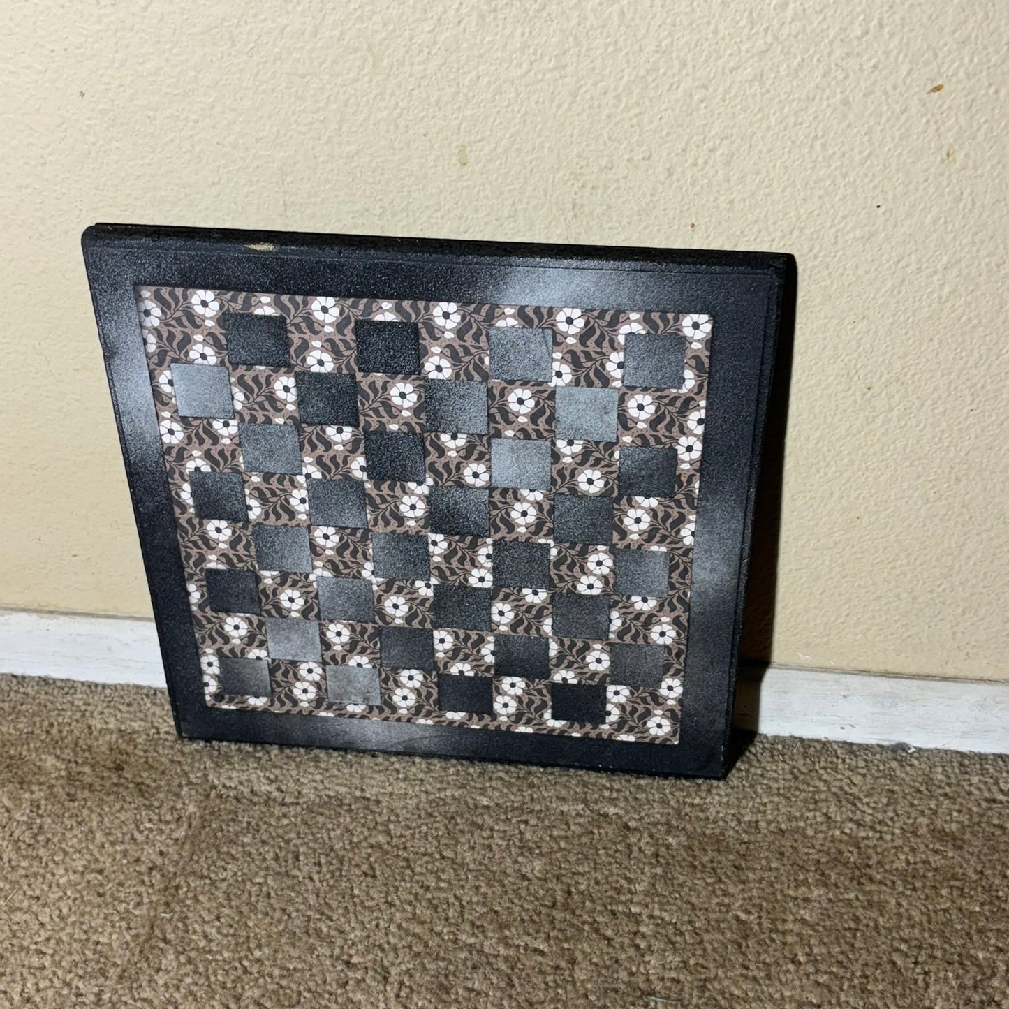 Vintage Mist - Scrapbook Chess Board