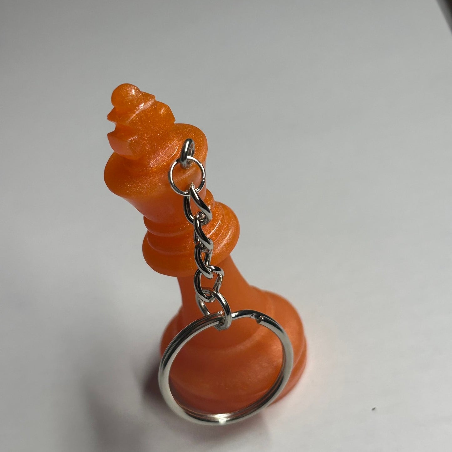 Orange King - Handmade Resin Keychain