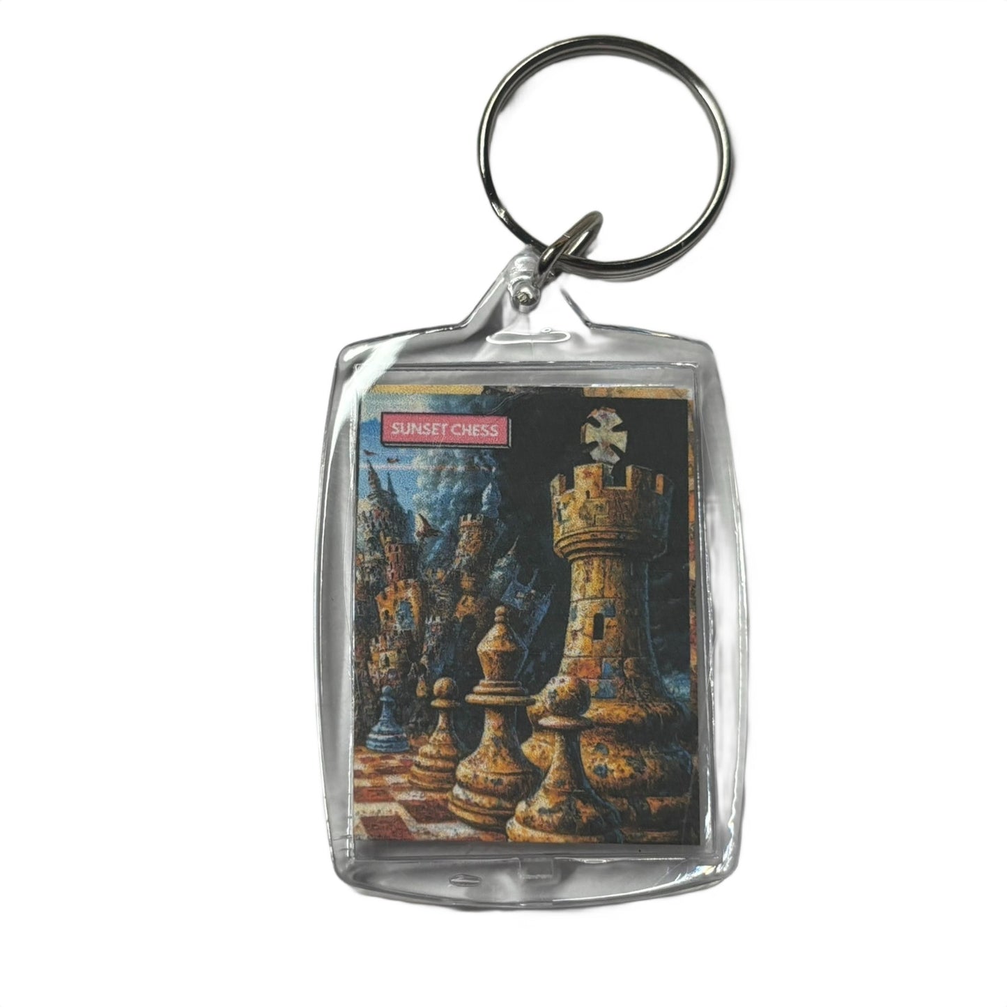 The Kingdom - Chess  Photo Keychain