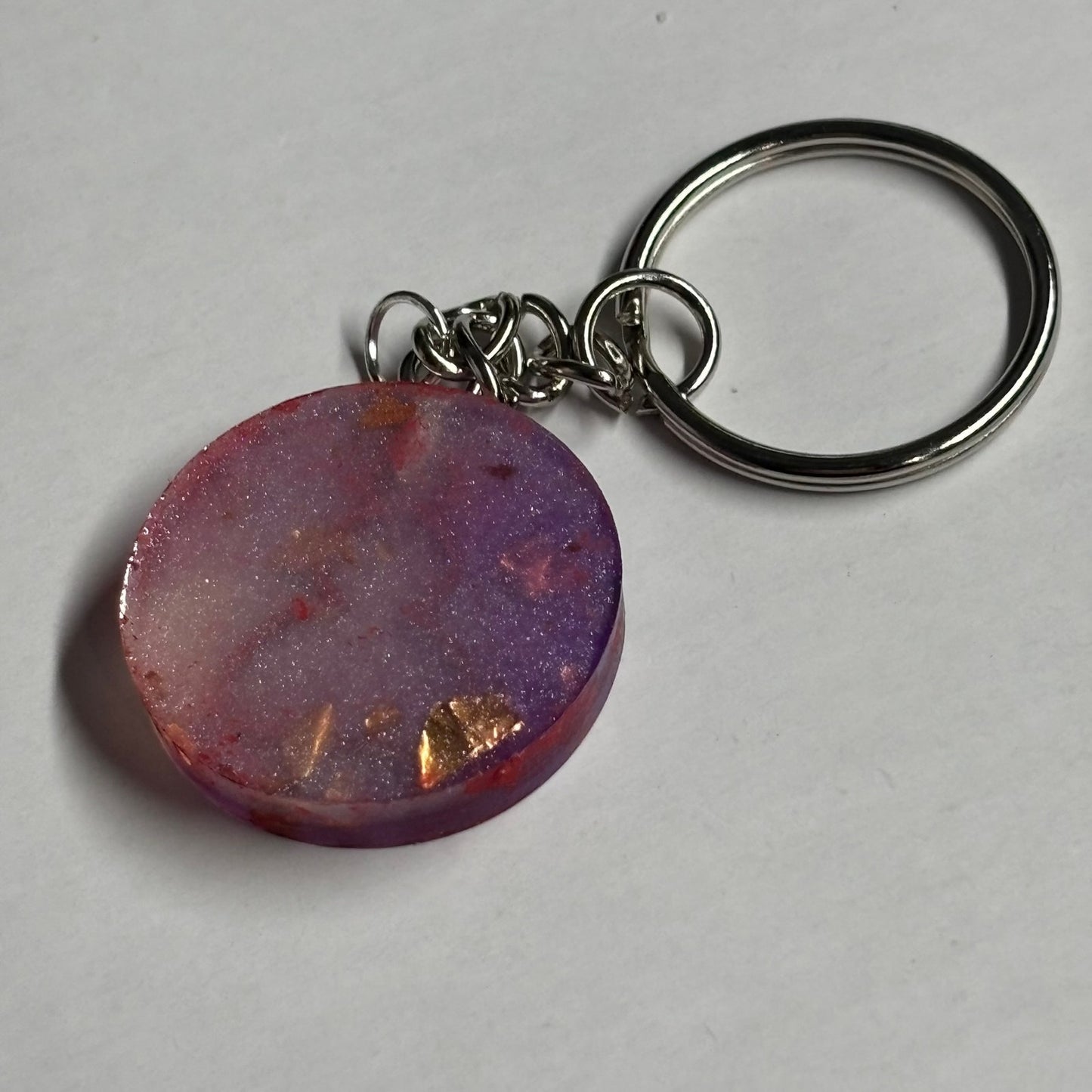 Galaxy Swirl Pawn - Handmade Resin Keychain