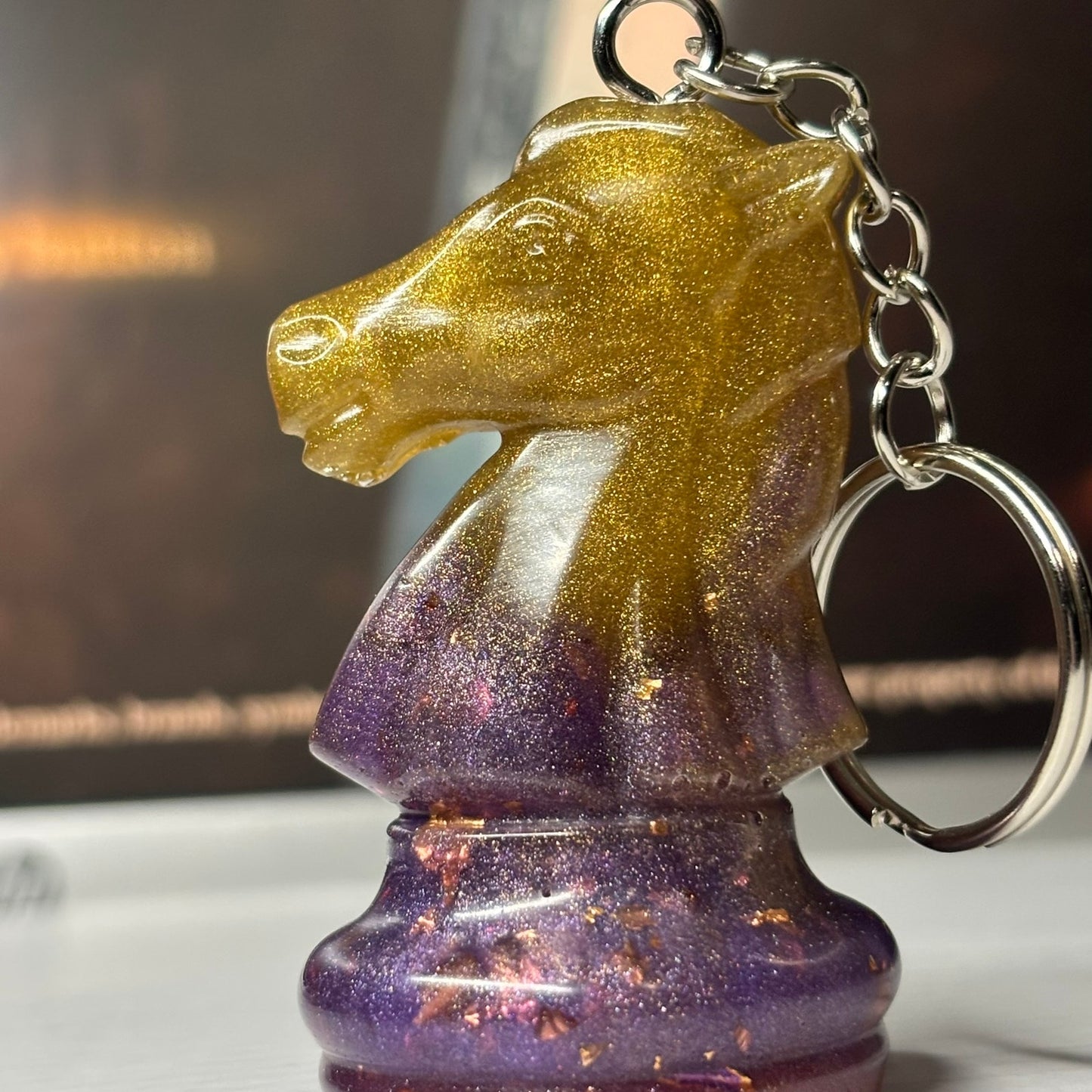 Mixed Supreme Knight - Handmade Resin Keychain - Large Edition