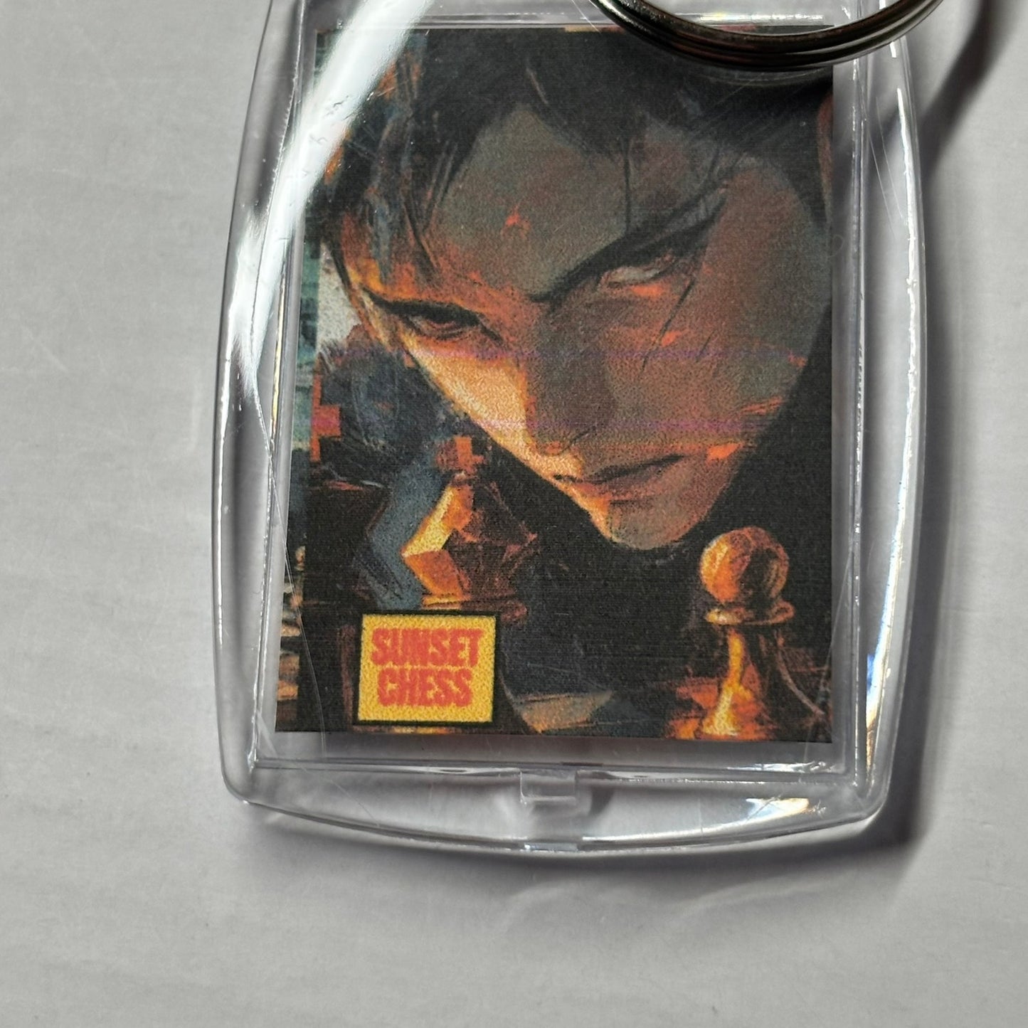 Critical Think - Chess  Photo Keychain