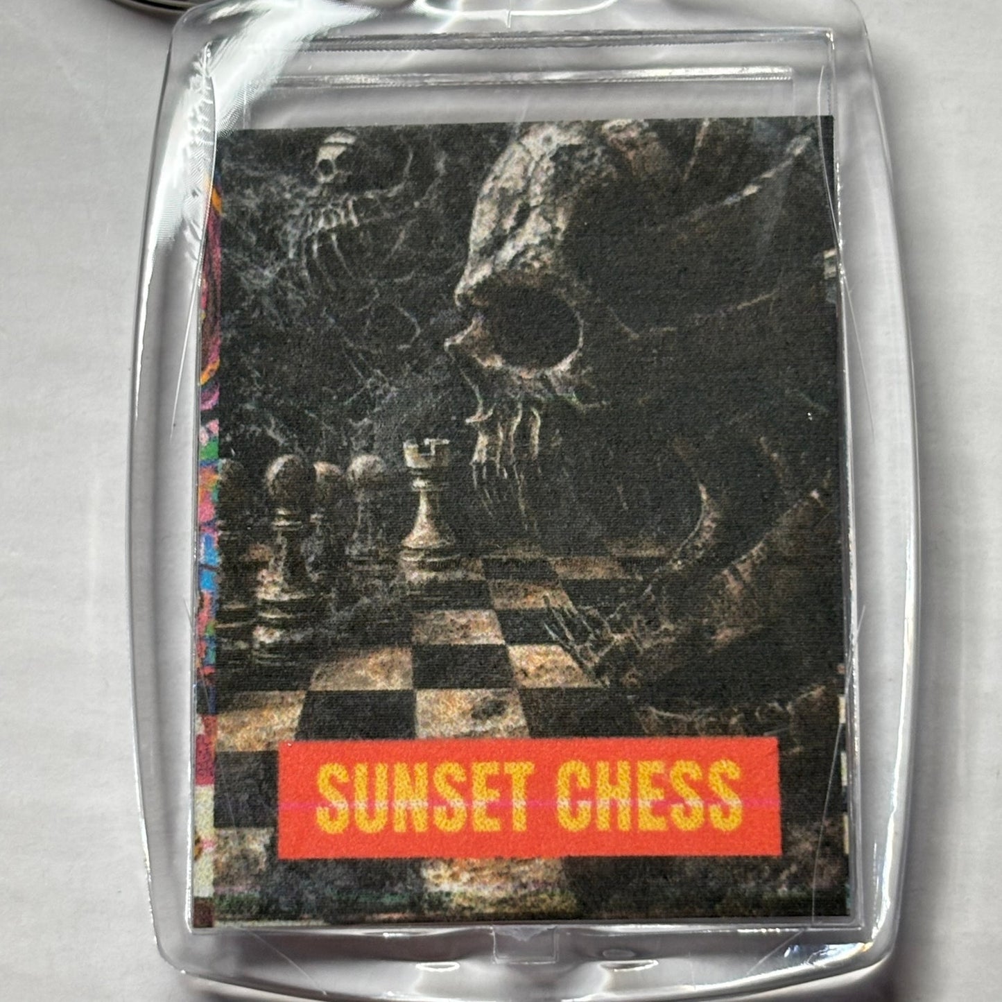 Dark Secret - Chess  Photo Keychain
