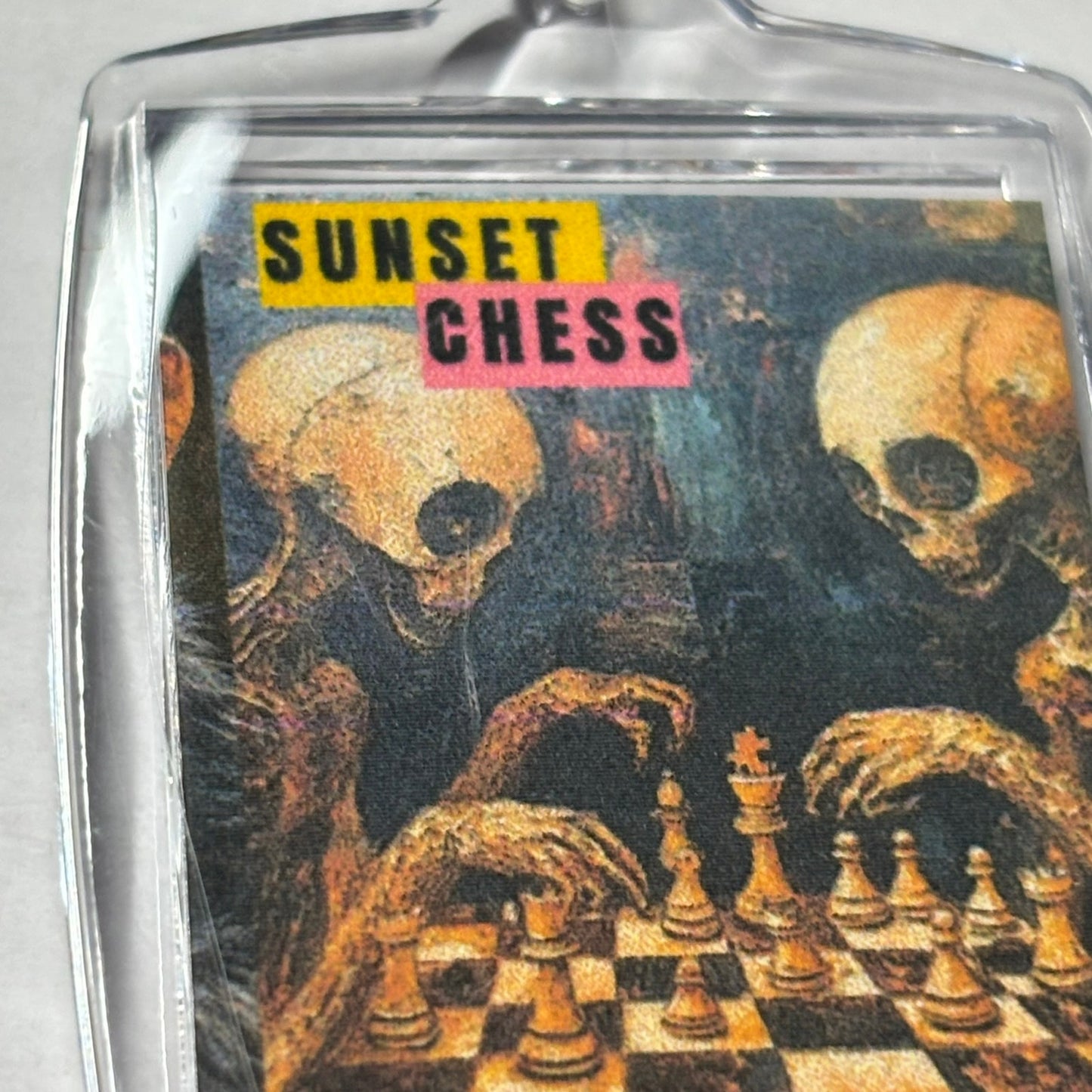 Chess & Bones - Chess  Photo Keychain