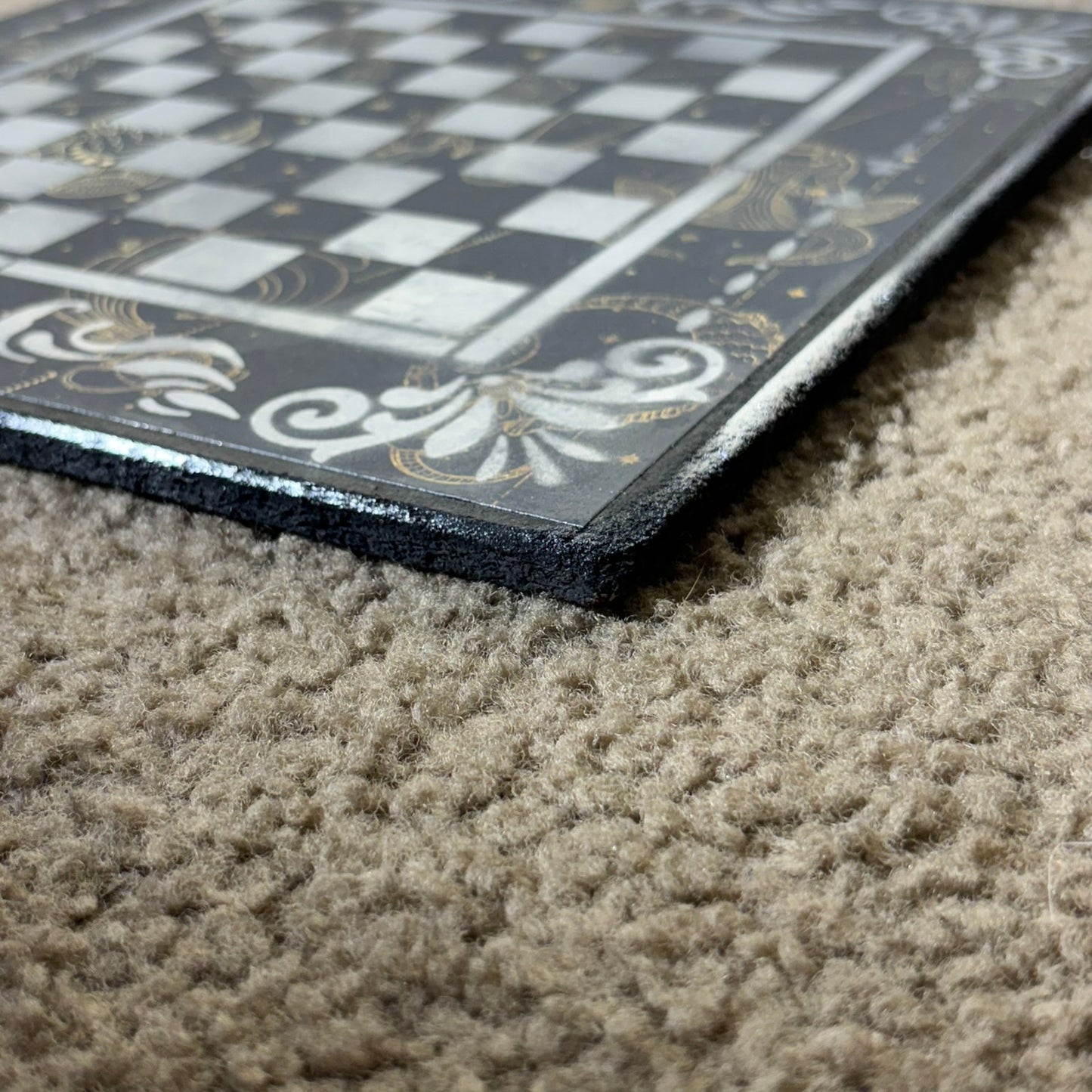 Vintage Chrome - Scrapbook Chess Board
