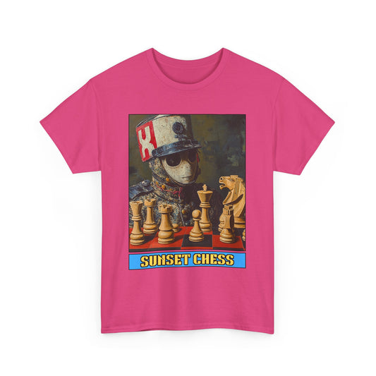Captain Chess - Pink Chess T Shirt