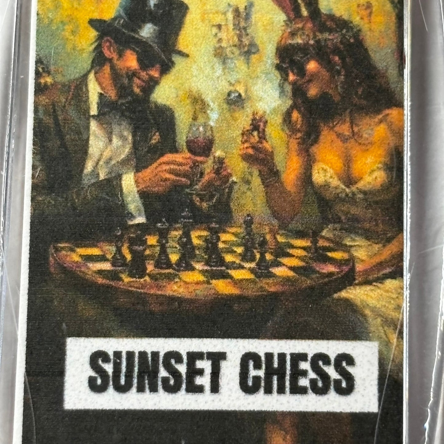 Back Room - Chess  Photo Keychain