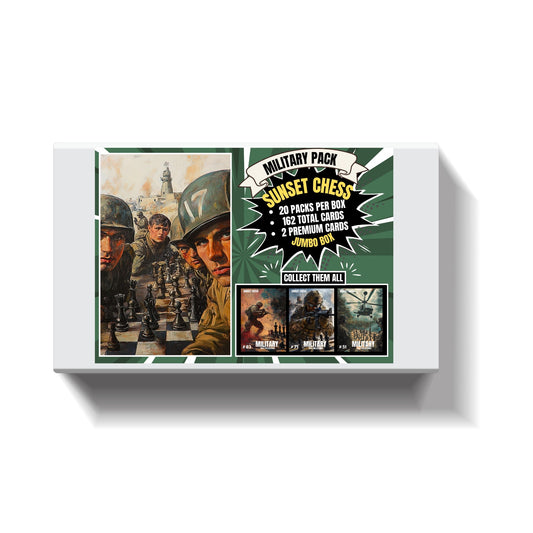 Military Collection - Jumbo Box Pack - Chess Trading Cards