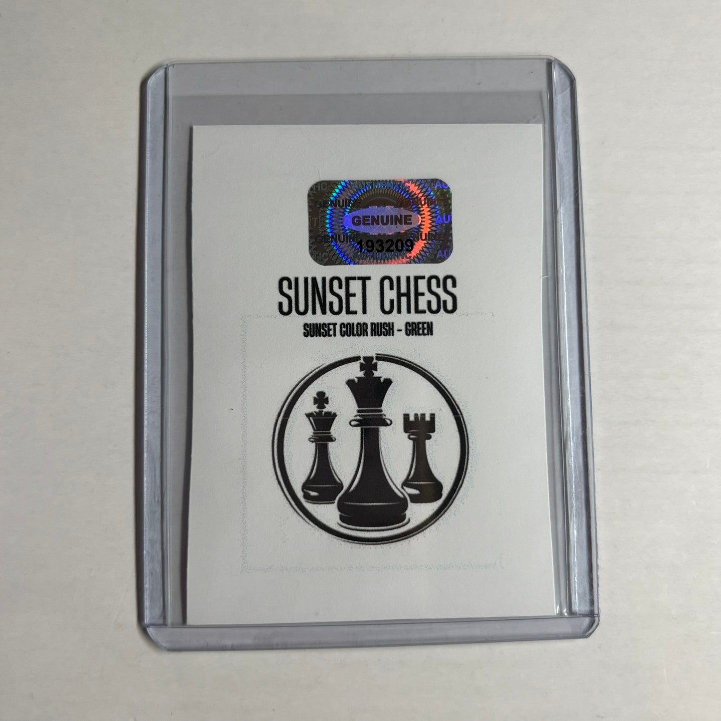 Green Collection - Trading Card