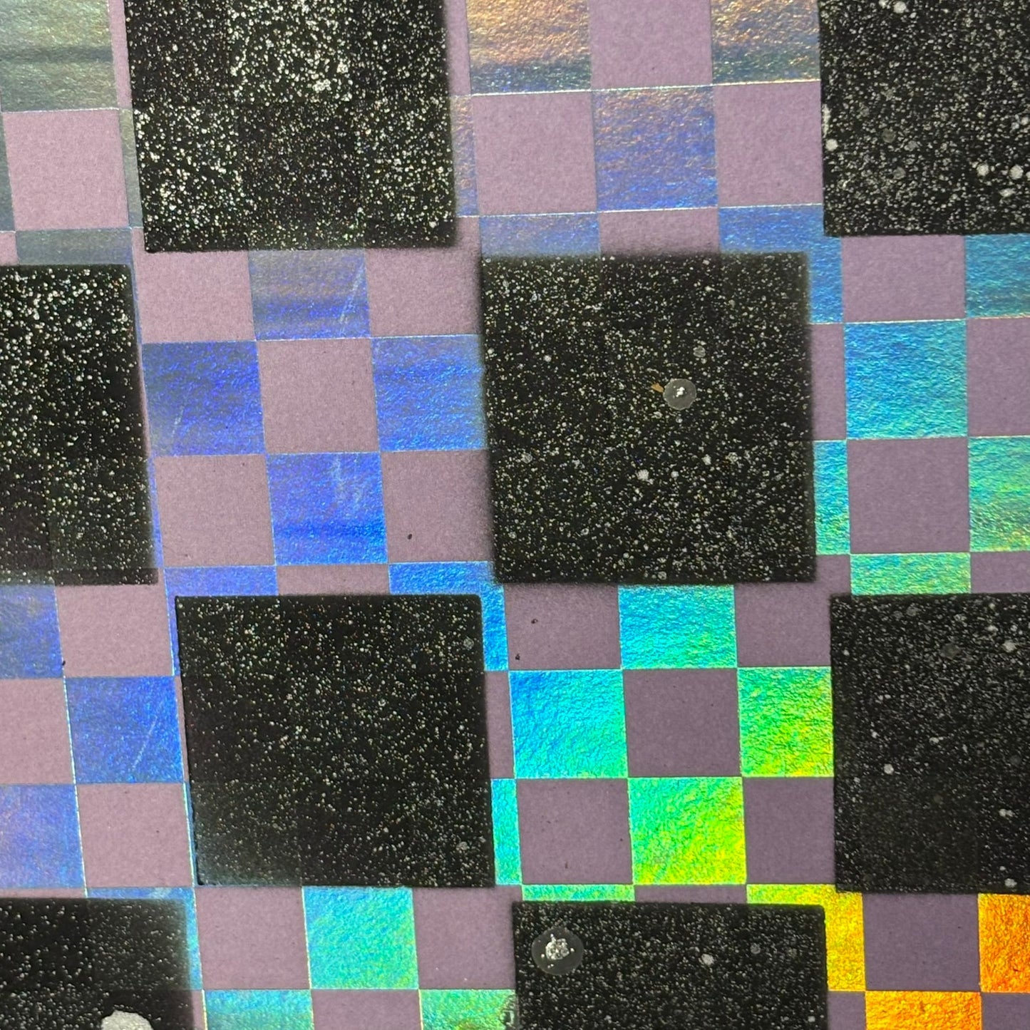 Shine Mini Squares - Scrapbook Chess Board