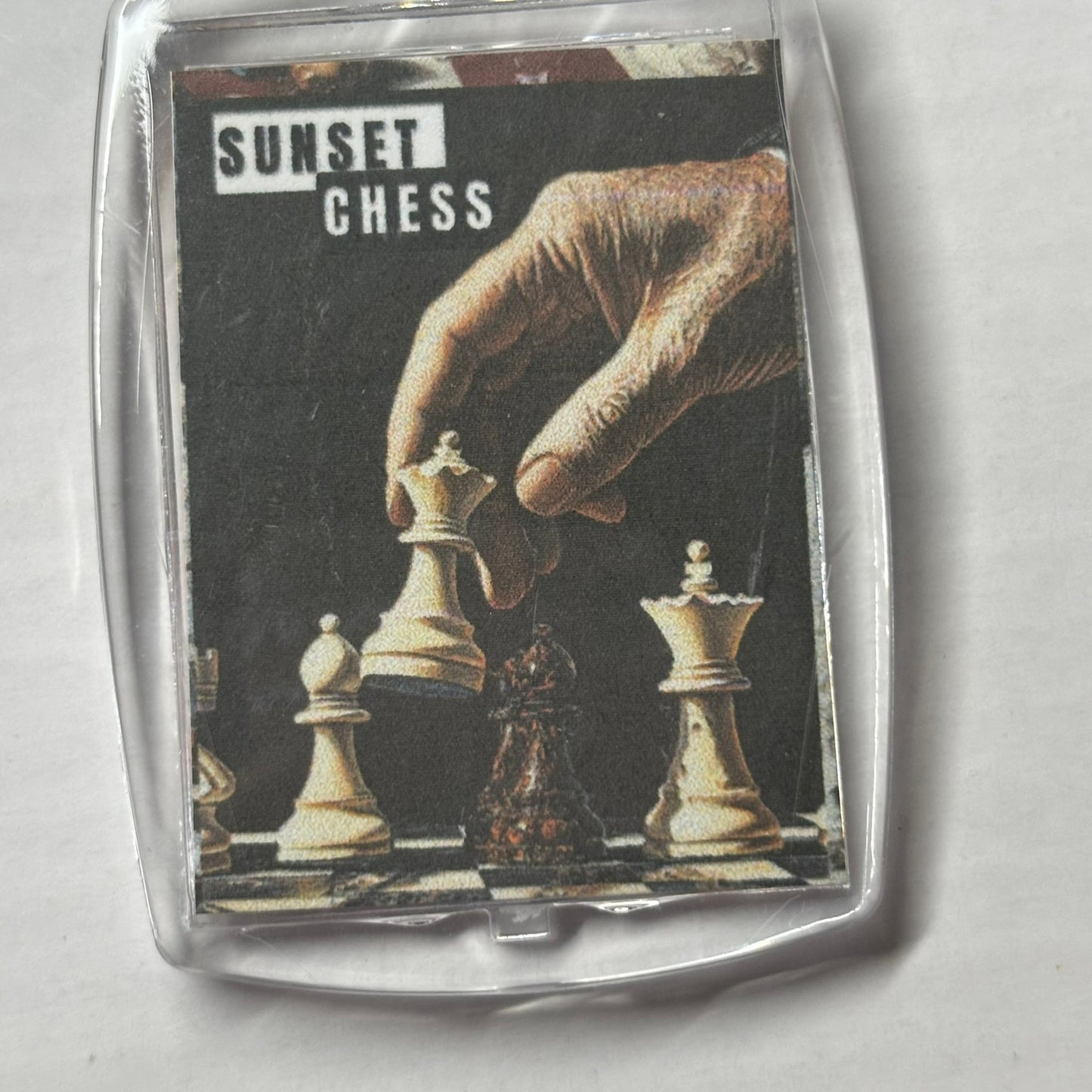 Easy Pickings - Chess  Photo Keychain