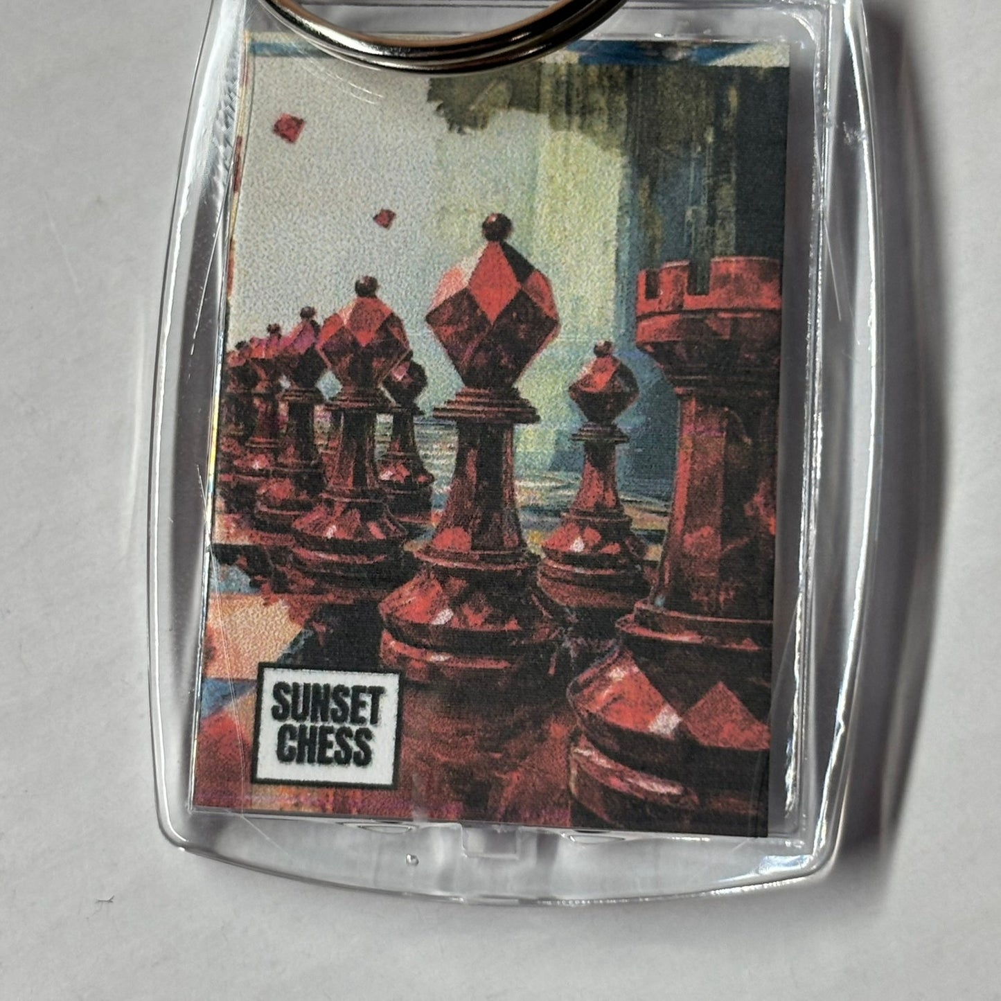 Red Army - Chess  Photo Keychain