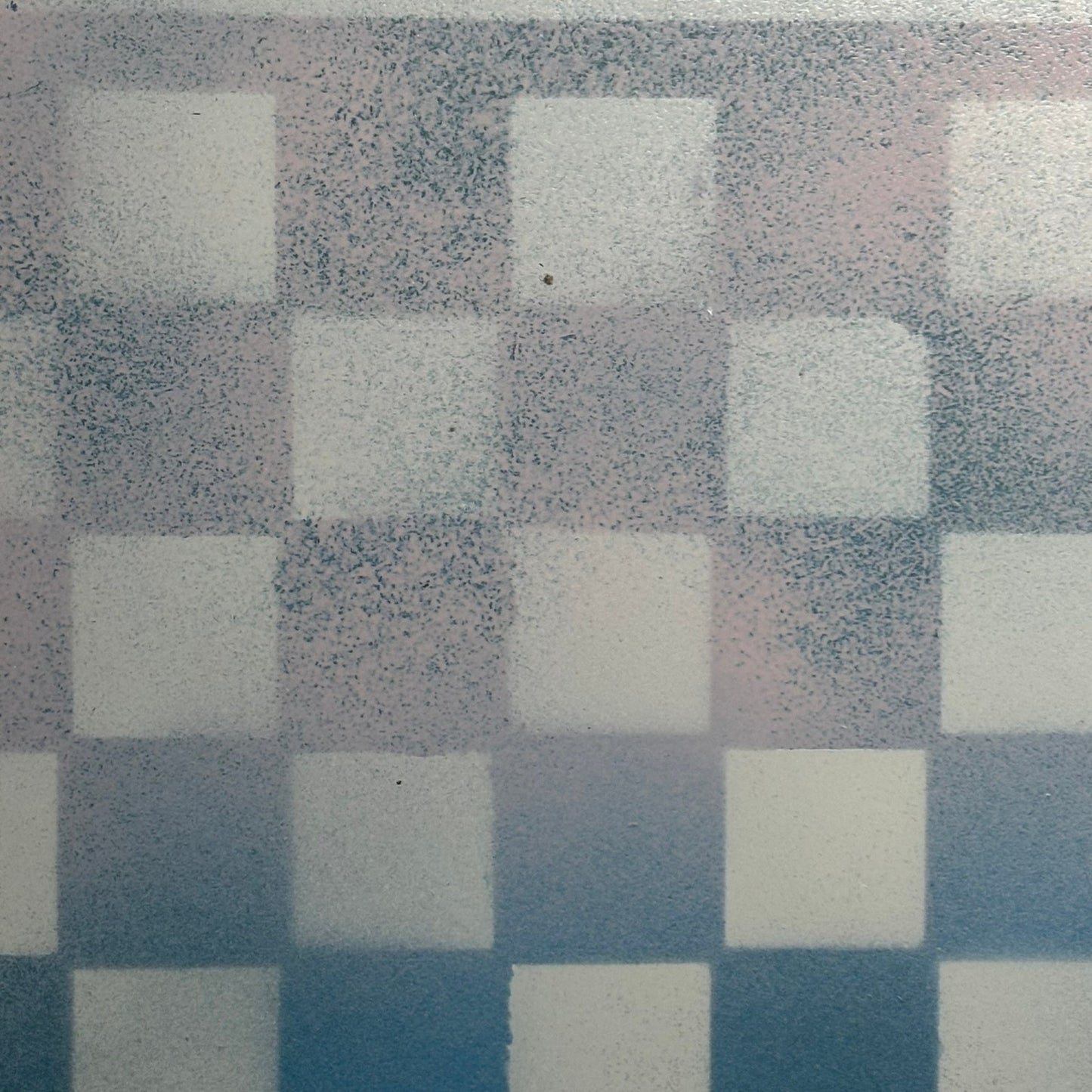 Fading Sky Blue - Painted Chess Board