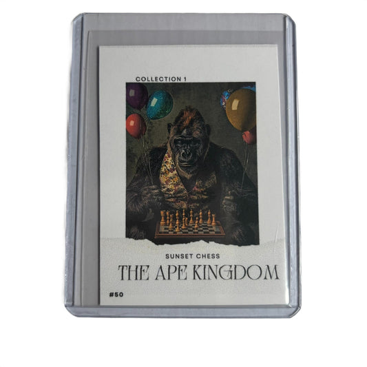 The Ape Kingdom Collection 1 Card #50 - Scrapbook Trading Card